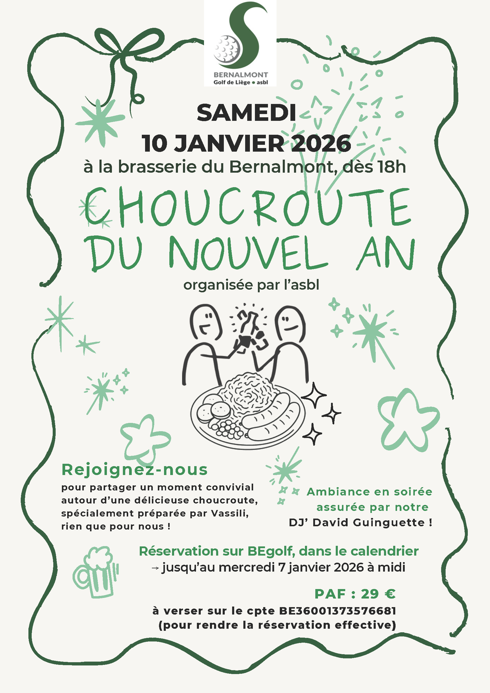 Read more about the article CHOUCROUTE DU NOUVEL AN